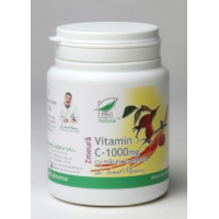 Vitamina c 1000mg cu  macese si acerola - aroma zmeur