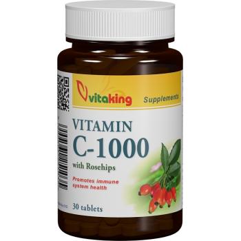 Vitamina c 1000mg cu macese 30 cpr VITAKING