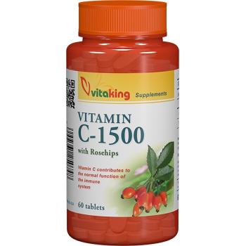 Vitamina c 1500mg cu macese 60 cpr VITAKING