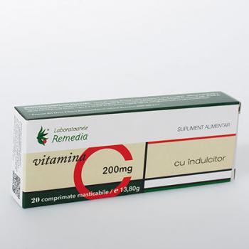 Vitamina c 200mg 20 cpr REMEDIA