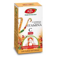 Vitamina c comprimate masticabile-formula noua imbunatatita 60cpr FARES