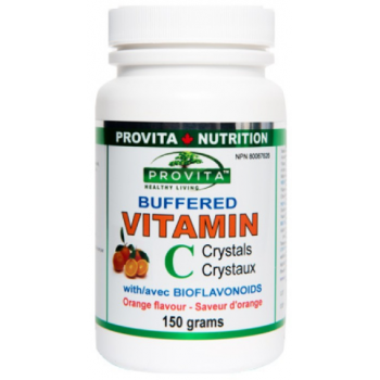 Vitamina c cristale cu  bioflavonoizi 150 gr PROVITA