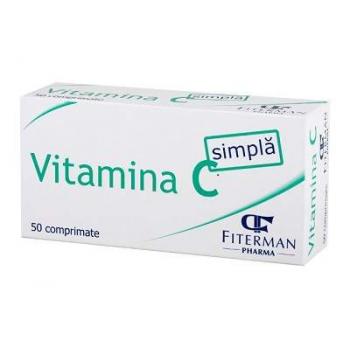 Vitamina c simpla 50 cpr FITERMAN