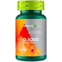 Vitamina d-5000- naturala 120 cps gelatinoase moi 