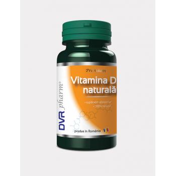 Vitamina d naturala 60 cps DVR PHARM