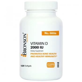 Vitamina d 2000 120 cps BRONSON