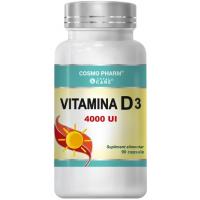 Vitamina d3 4000 ui 90cps COSMOPHARM