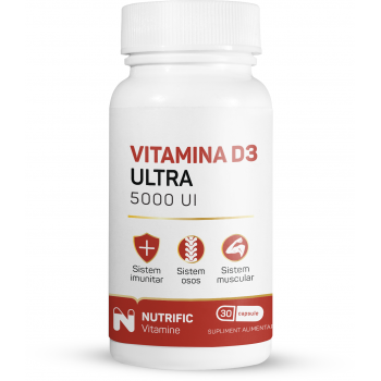 Vitamina D3 ULTRA 5000IU 30 cps NUTRIFIC