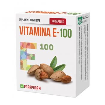 Vitamina e-100 30 cps PARAPHARM