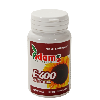 Vitamina e-400 sintetica 30 cps ADAMS SUPPLEMENTS