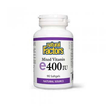 Vitamina e 400ui complex vitamina e 90 cps NATURAL FACTORS