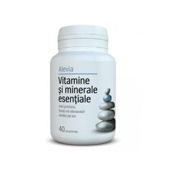 Vitamine si minerale esentiale 40 cpr ALEVIA
