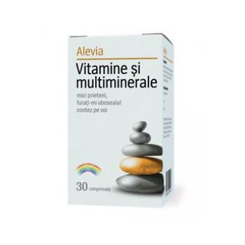 Vitamine si multiminerale 30 cpr ALEVIA