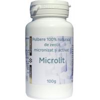 Zeolit micronizat si activat, microlit 100gr AQUANANO