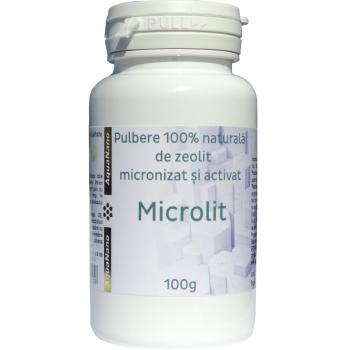 Zeolit micronizat si activat, microlit 100 gr AQUANANO